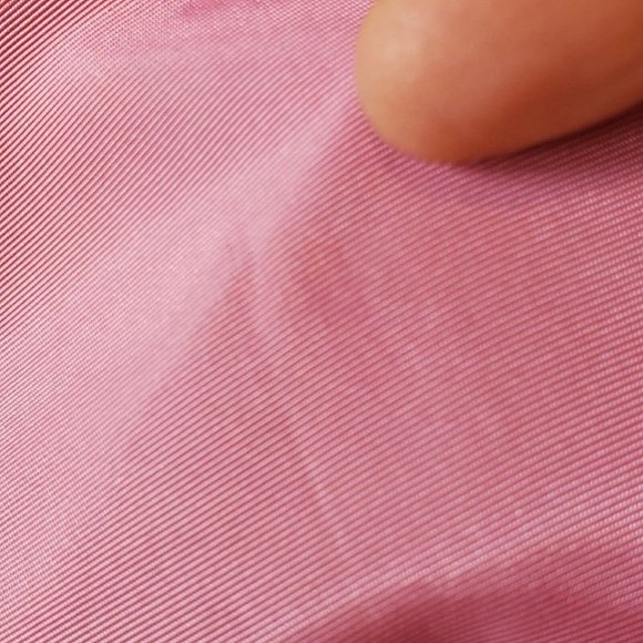 VTG 80s Pink Princess Dress Longsleeve Midi Taffeta Prom Formal Puff Sleeve Sz 4 - Picture 13 of 14